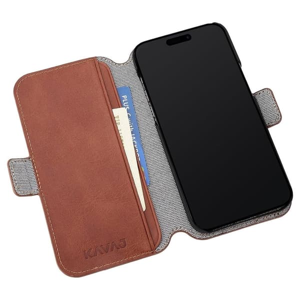 KAVAJ iPhone 14 Pro Max Fodral Phoenix Brun