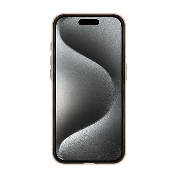 iPhone 15 Pro Max Mobilskal Carbonmönstrad - Guld