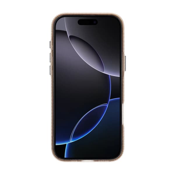 iPhone 16 Pro Max Mobilskal Carbonmönstrad - Guld