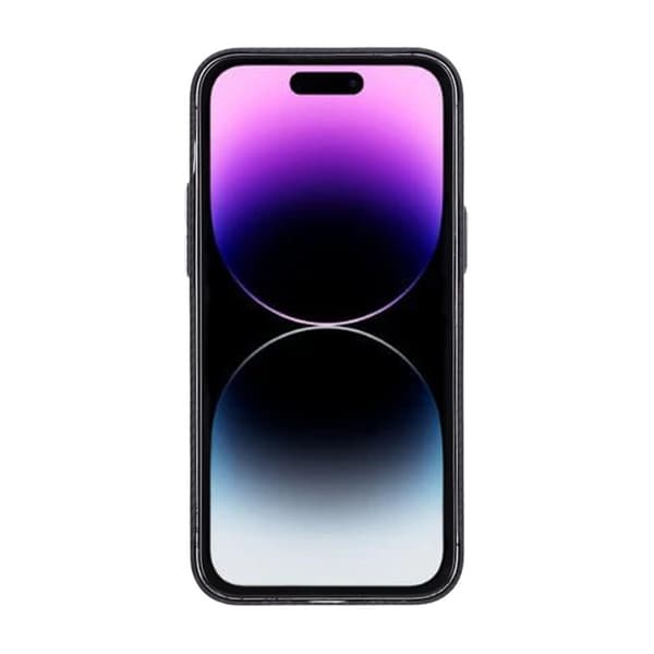 iPhone 14 Pro Max Mobilskal Carbonmönstrad - Svart