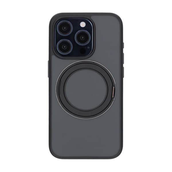 iPhone 15 Pro Mobilskal med Magsafe Stativ - Svart