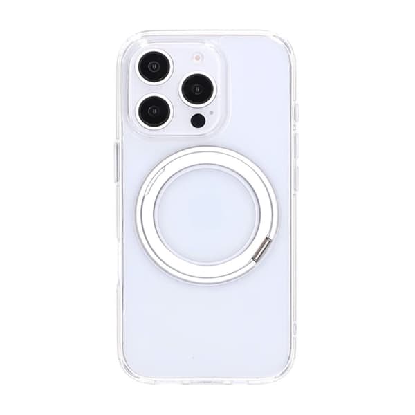 iPhone 16 Pro Max Mobilskal med Magsafe Stativ - Transparent