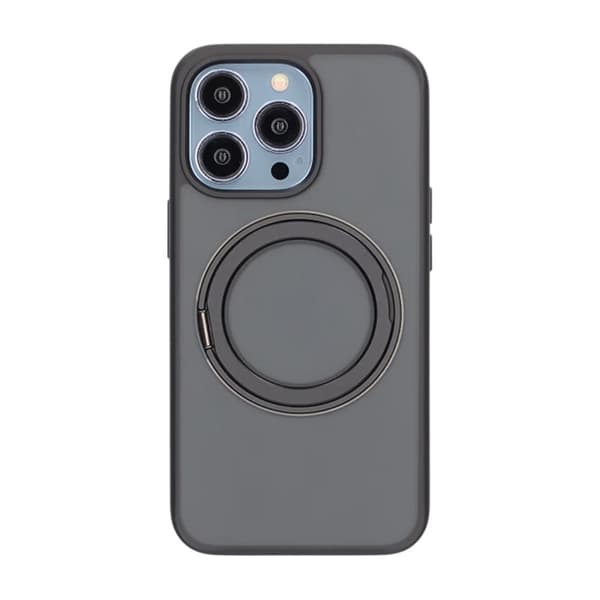 iPhone 13 Pro Mobilskal Roterande Magsafe Stativ - Svart