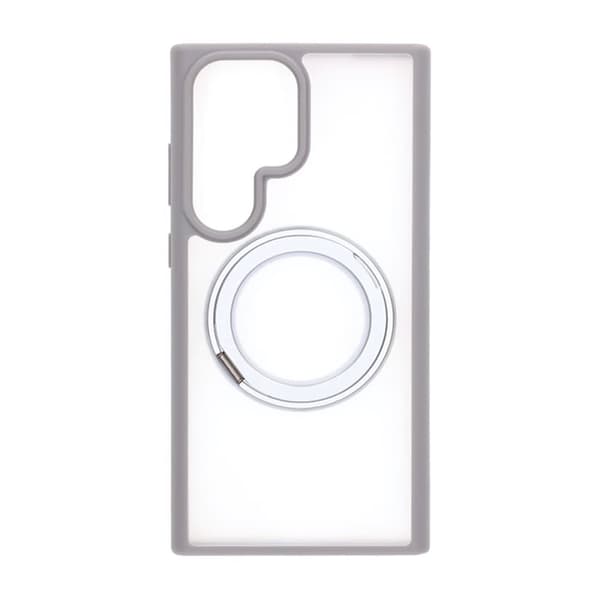 Samsung Galaxy S24 Ultra Mobilskal med Magsafe Stativ - Grå