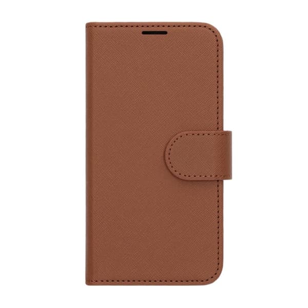 iPhone 16 Plånboksfodral med Stativ - Brun