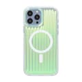 Miniatyrbild 3 av 3: iPhone 13/12 Pro Max Stöttåligt Mobilskal Magsafe Reflektionsfärg - Grön
