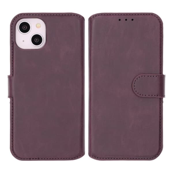 iPhone 13/14 Plånboksfodral Magent Rvelon - Lila