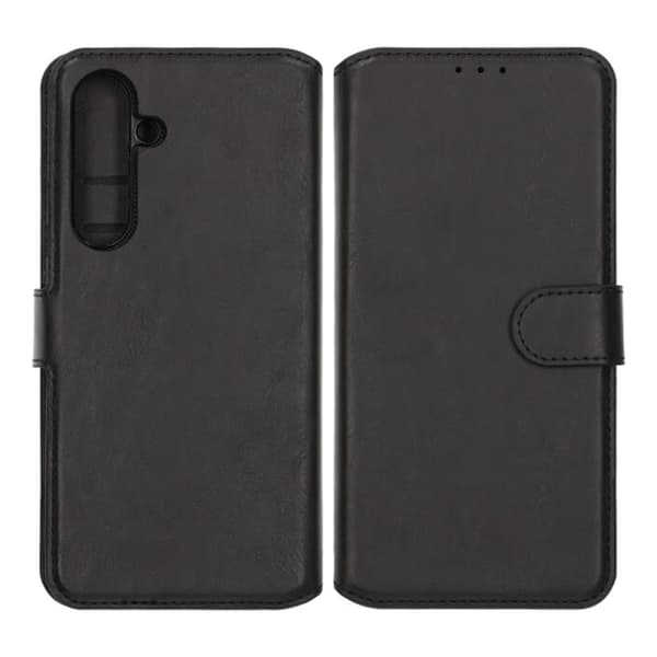 Samsung Galaxy S24 FE Plånboksfodral Magent Rvelon - Svart