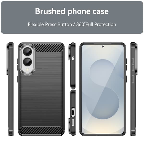 SKALO Samsung S25 Edge Armor Carbon Cover