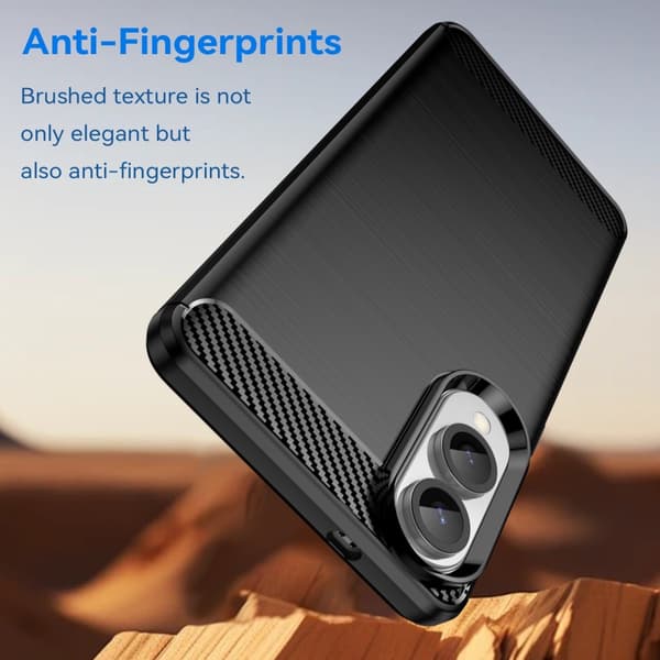 SKALO Samsung S25 Edge Armor Carbon Cover