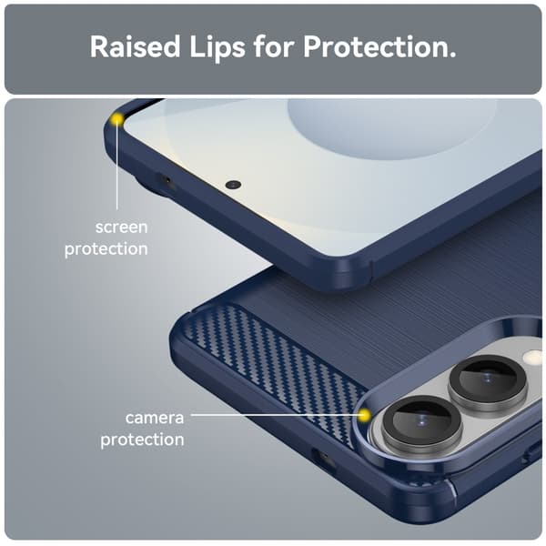 SKALO Samsung S25 Edge Armor Carbon Cover