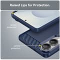 Miniatyrbillede 7 af 9: SKALO Samsung S25 Edge Armor Carbon Cover