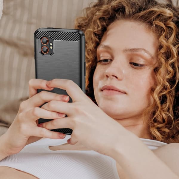 SKALO Samsung XCover7 Pro Armor Carbon Skal