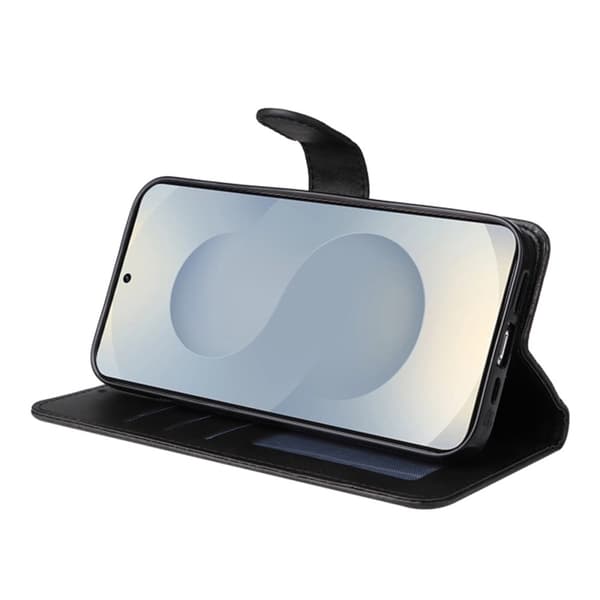 SKALO Samsung S25 Edge PU-læder Flip Cover