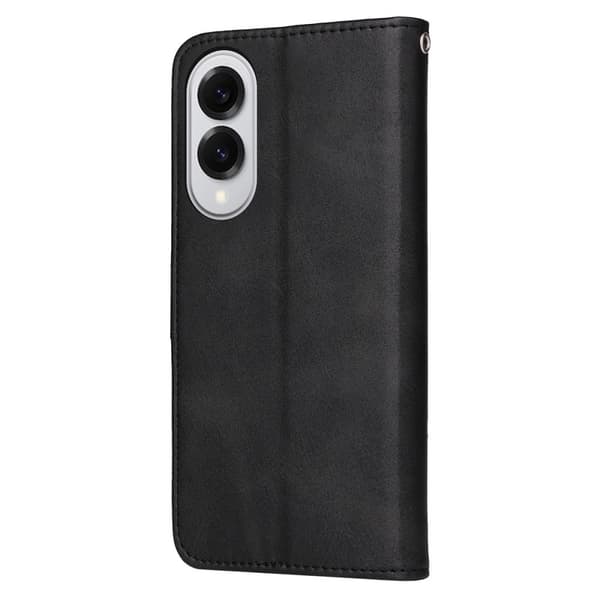 SKALO Samsung S25 Edge PU-læder Flip Cover