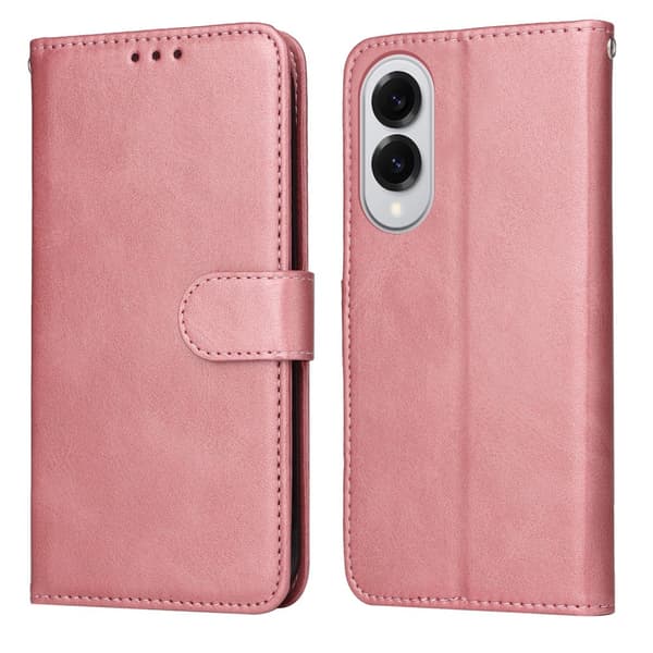 SKALO Samsung S25 Edge PU-læder Flip Cover