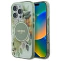 Miniatyrbild 1 av 2: GuessIMLFlower&TonalCircleMagSafe-CaseforiPhone16Pro(Green)