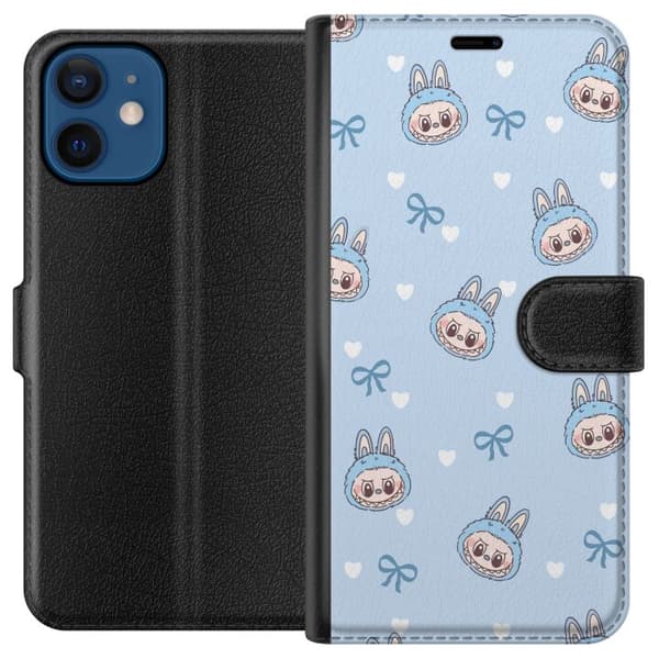 Apple iPhone 12 Tegnebogsetui Labubu Ildånd