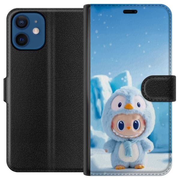 Apple iPhone 12 Lommeboketui svart ridder fortnite