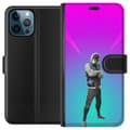 Miniatyrbillede 1 af 3: Apple iPhone 12 Pro Tegnebogsetui sort ridder fortnite