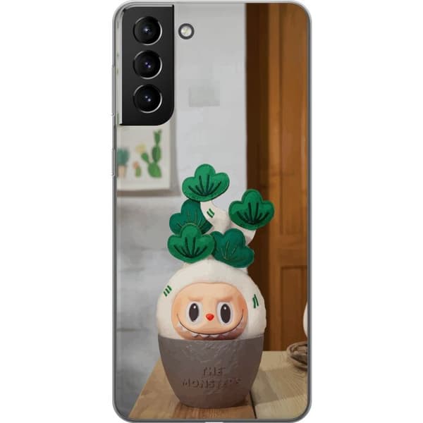 Samsung Galaxy S21+ 5G Genomskinligt Skal THE MONSTERS Naughty Plants