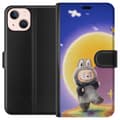 Miniatyrbillede 1 af 3: Apple iPhone 13 mini Tegnebogsetui Labubu Neon Pop - Neonfarvet pop art monster
