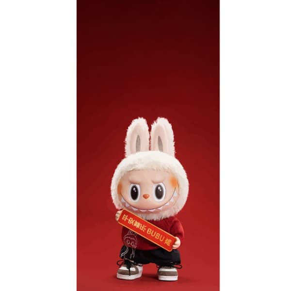 Apple iPhone 13 Pro Lompakkokotelo Pop Mart The Monsters Labubu Onnea Vinyl Nukke