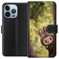 Pikkukuva 1 / 4: Apple iPhone 13 Pro Lompakkokotelo Labubu Graffiti Vibes – Katutaide hirviömuodossa
