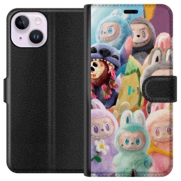 Apple iPhone 14 Tegnebogsetui stor
