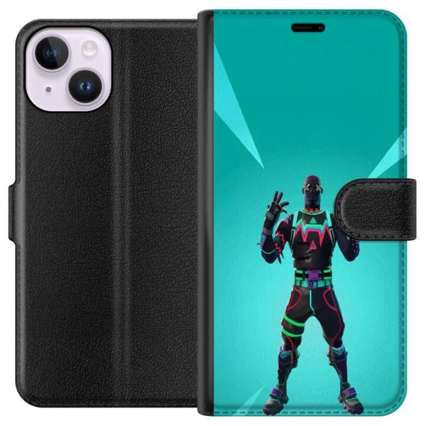 Apple iPhone 14 Plånboksfodral black knight fortnite