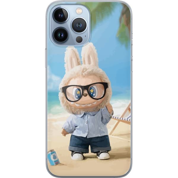 Apple iPhone 13 Pro Max Gennemsigtig cover Labubu Mørke Drømme