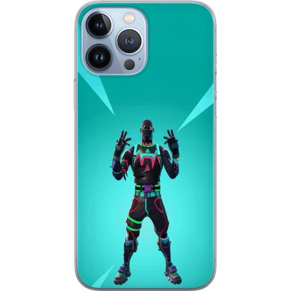 Apple iPhone 13 Pro Max Genomskinligt Skal black knight fortnite