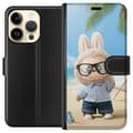 Miniatyrbillede 1 af 3: Apple iPhone 15 Pro Tegnebogsetui Labubu Mørke Drømme
