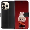 Miniatyrbillede 1 af 3: Apple iPhone 15 Pro Tegnebogsetui Pop Mart The Monsters Labubu Held og Lykke Vinyl Plysdukke