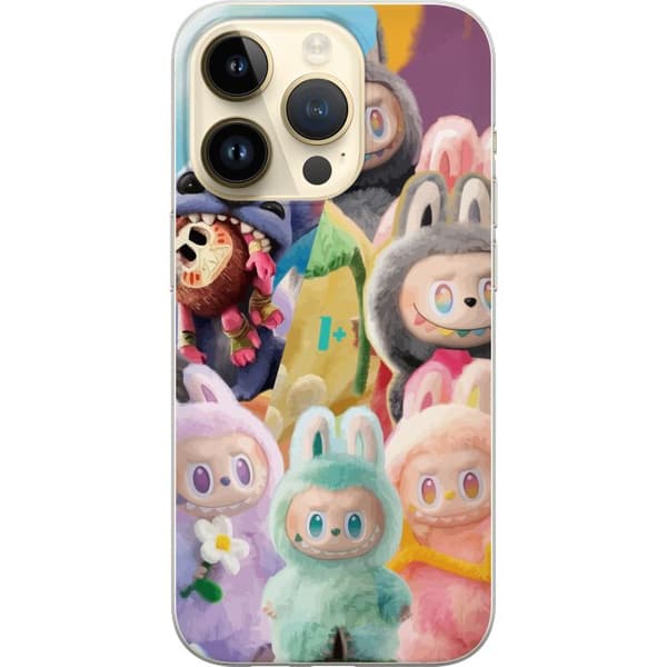 Apple iPhone 15 Pro Läpinäkyvä kuori iso
