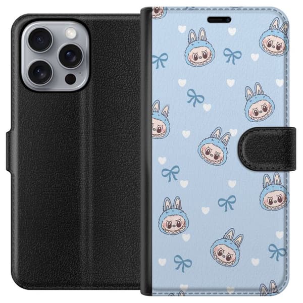 Apple iPhone 16 Pro Max Tegnebogsetui Labubu Ildånd