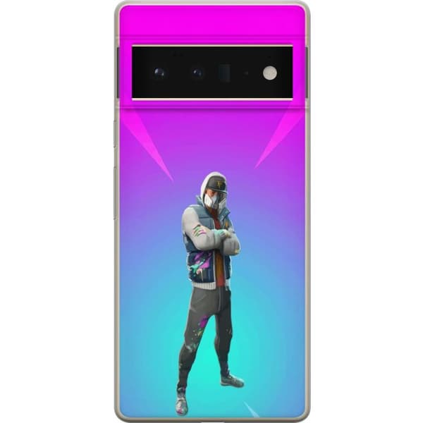 Google Pixel 6 Pro Genomskinligt Skal black knight fortnite