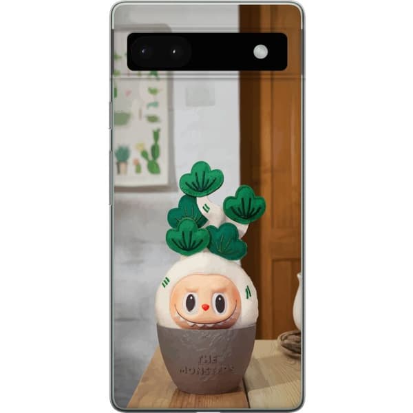 Google Pixel 6a Gennemsigtig cover MONSTRENE Uduelige Planter
