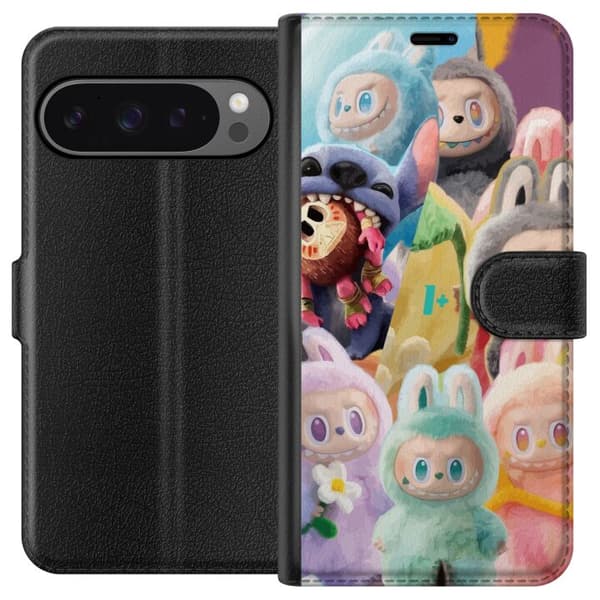 Google Pixel 9 Pro XL Plånboksfodral big into energy labubu