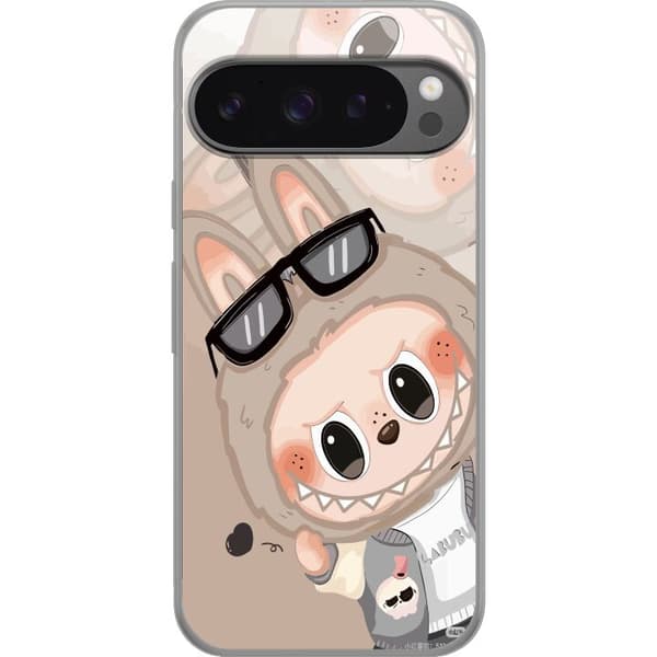 Google Pixel 9 Pro XL Gennemsigtig cover Labubu Rainbow Chaos