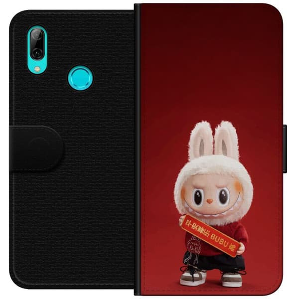 Huawei P smart 2019 Lompakkokotelo Pop Mart The Monsters Labubu Onnea Vinyl Nukke