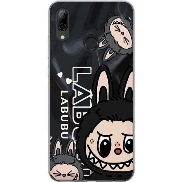 Huawei P smart 2019 Läpinäkyvä kuori <nl>Labubu Black Energy - Musta kuviointi katutyyliin