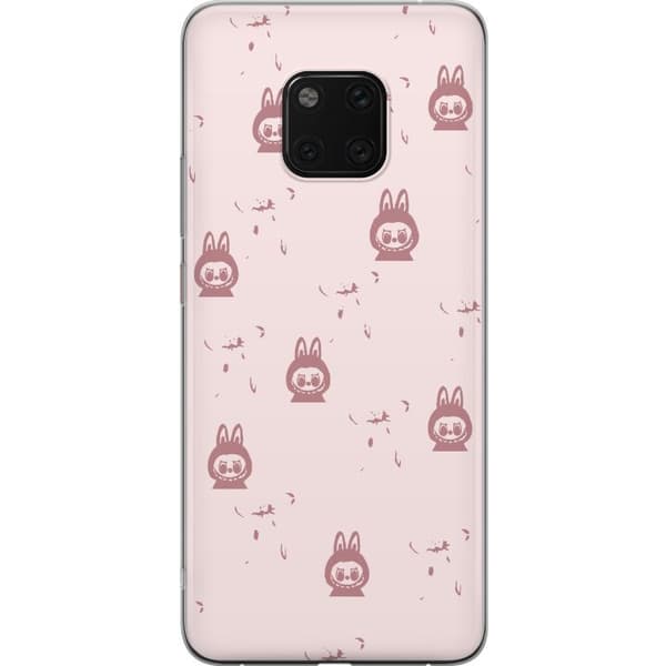 Huawei Mate 20 Pro Gennemsigtig cover Labubu Neon Pop - Neonfarvet pop art monster