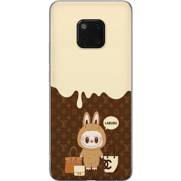 Huawei Mate 20 Pro Gennemsigtig cover Labubu Blue Chill - Blå toner og rolig udtryk