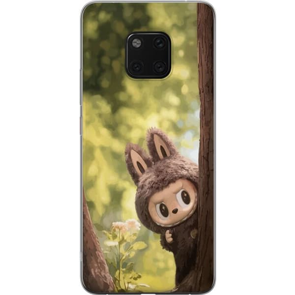 Huawei Mate 20 Pro Gennemsigtig cover Labubu Graffiti Vibes – Gadekunst i monsterform