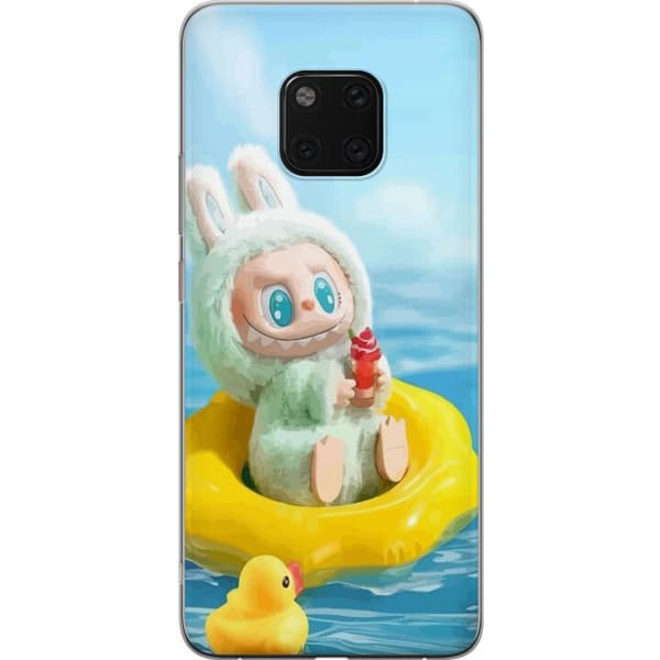 Huawei Mate 20 Pro Gennemsigtig cover Labubu Stripe Attack - Striber møder monstre