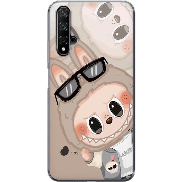 Huawei nova 5T Gjennomsiktig deksel Labubu Rainbow Chaos
