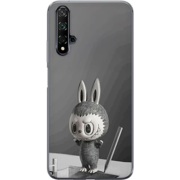 Huawei nova 5T Läpinäkyvä kuori Pop Mart MEGA LABUBU LABUBU Sketch 1000%