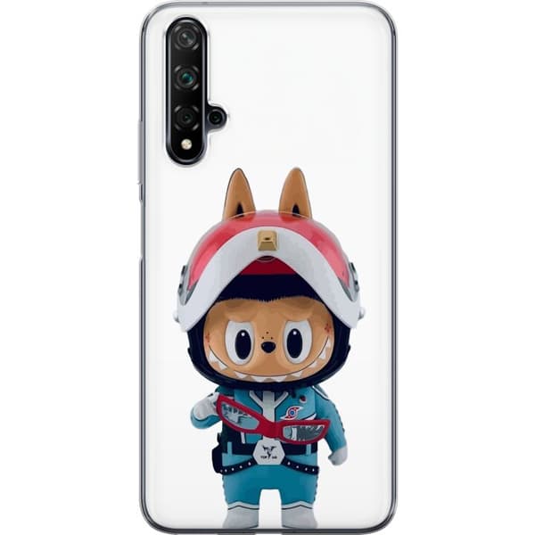 Huawei nova 5T Gjennomsiktig deksel How2work Labubu Monstrene x Ultraman Blue Figur