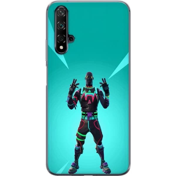 Huawei nova 5T Gjennomsiktig deksel svart ridder fortnite